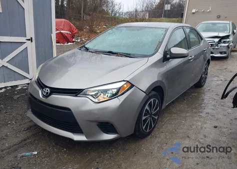 2014 Toyota Corolla Le from USA, damaged, VIN 5YFBURHE6EP136275